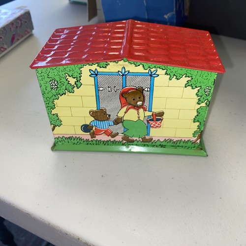 Alte Kinderdose Hundehaus Münzbank, Made in Hongarije - Bild 4 von 8