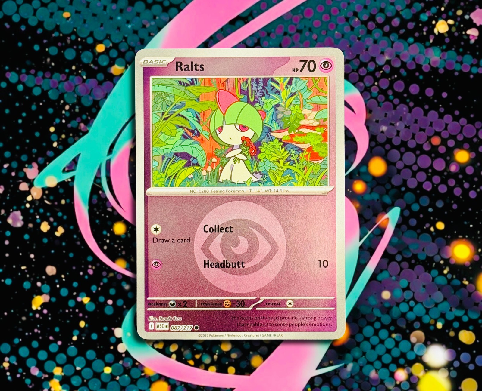 Pokemon TCG - Ascended Heroes! Holo/Reverse Holo EX SIR Illustration Rare Card!