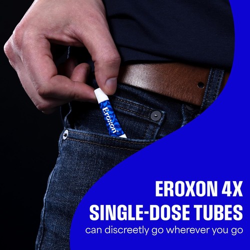 Eroxon StimGel Treatment Gel for Erectile Dysfunction - 4ct Helps You Get Erec.. - Picture 2 of 12