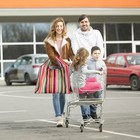 2PCS Shopping Bags Folding Tote Storage Bags Large (2 Styles