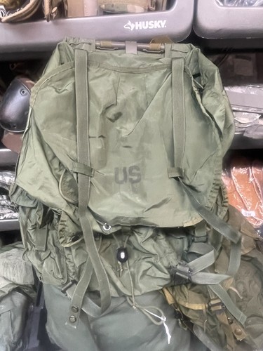 US MILITARY ALICE Combat Field Pack - LARGE - COMPLETE w/Frame Straps and Belt - Picture 8 of 15