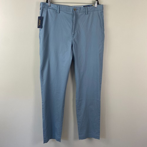 Polo Ralph Lauren Stretch Classic Fit Chino Hose Herren 38x36 Blau