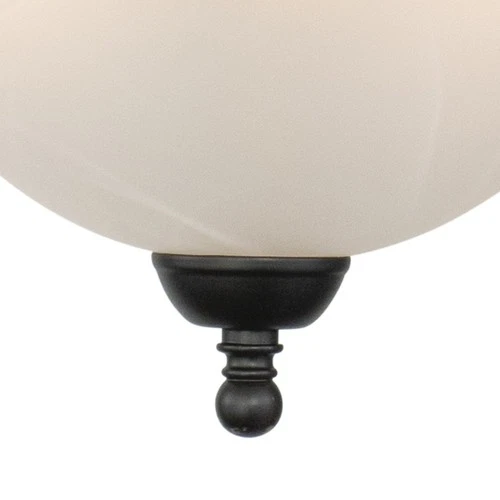 Babylon 3-Light Semi-Flush Mount in Transitional and Bowl Style 12.75 Inches - Picture 3 of 11