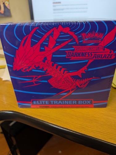 Pokémon TCG Darkness Ablaze Elite Trainer Box (ETB) - Brandneu - Factory Sealed