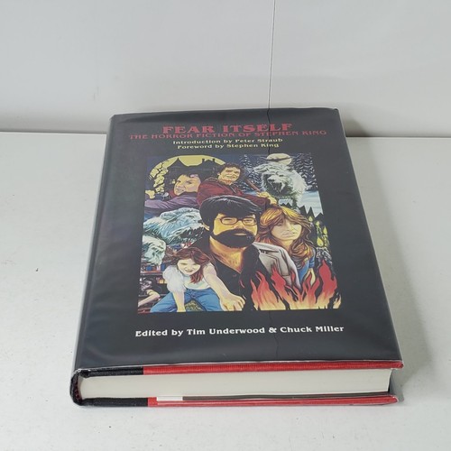 Fear Itself Tim Underwood Chuck Miller 1st Ed 1982 Horror Fiction - Picture 10 of 13