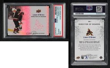 2023-24 Upper Deck Series 2 Director of Boards Liam O'Brien #DB-7 PSA 10 GEM MT