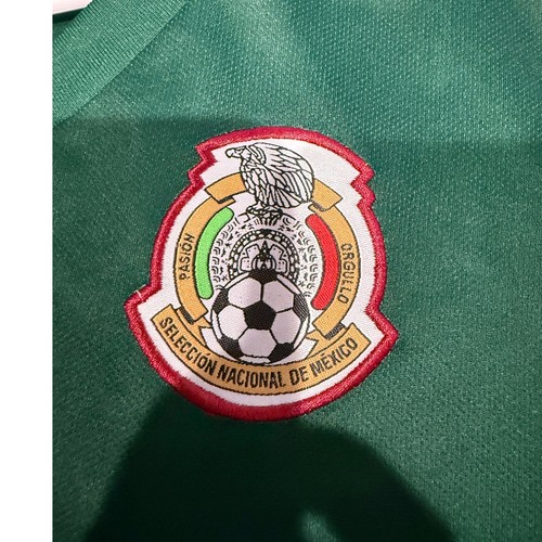 Adidas Women’s Mexico National Team Jersey Green White Stripes Large Fitted 14 - Picture 9 of 9
