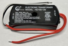 150 Watt - Step Down Transformer - 120 Volt to 12 Volt - For Use with 12V Hal...