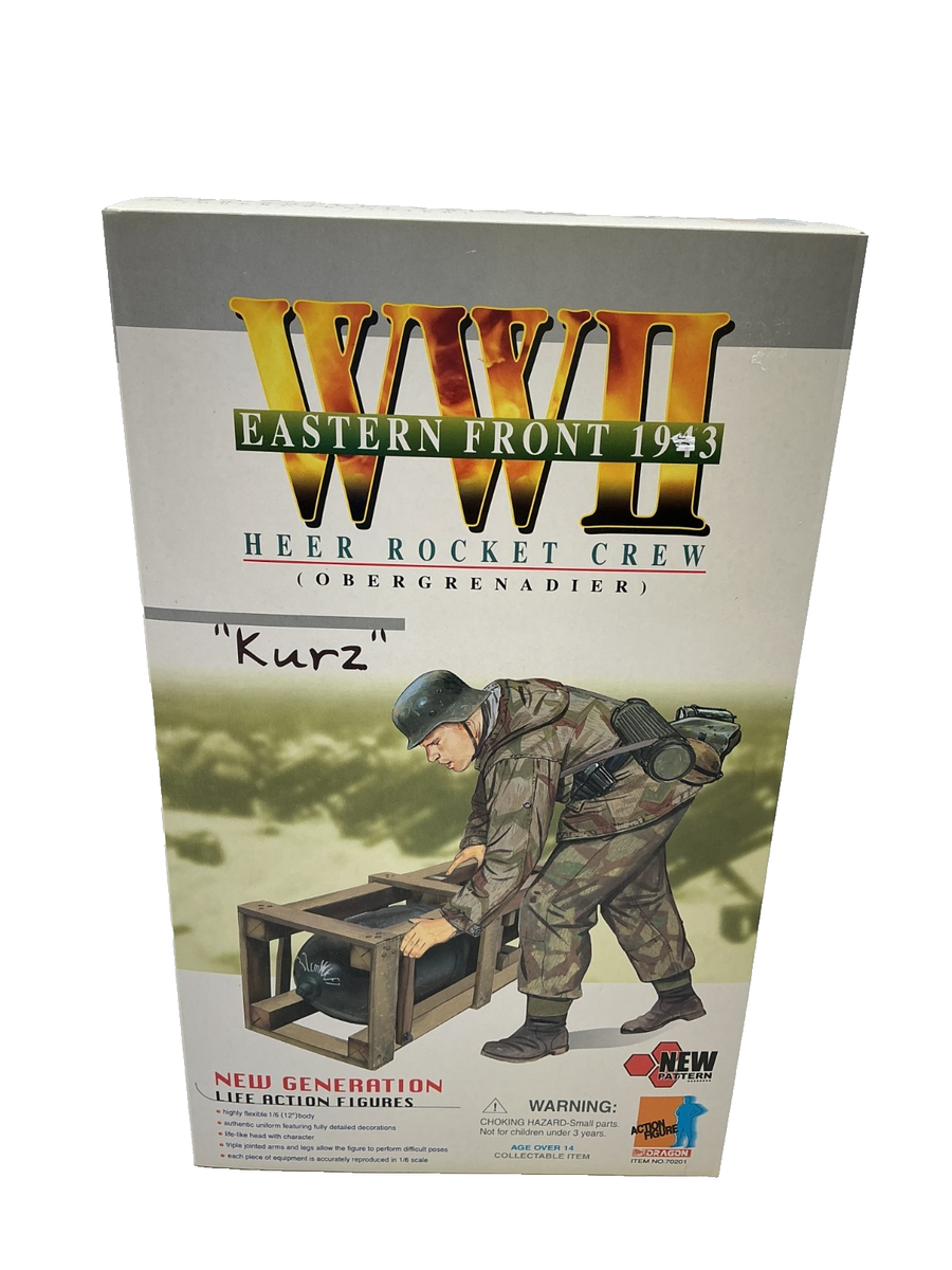 Dragon 1/6 WWII Heer Rocket Crew KURZ Eastern Front 1943 No.70201