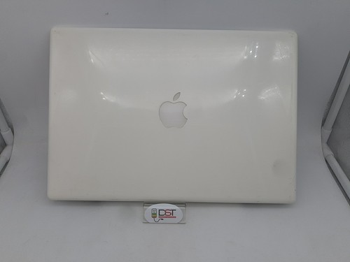 DISPLAY COMPLETO DI COPERCHIO CERNIERE E WEBCAM APPLE MACBOOK A1181 2007, BIANCO - Afbeelding 6 van 7