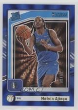 2024-25 Panini Donruss Rated Holo Blue Laser /49 Melvin Ajinca #238 Rookie RC