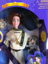 Anastasia Together in Paris Anya Doll w/Pooka NRFB 20th Century Fox Galoob 1997