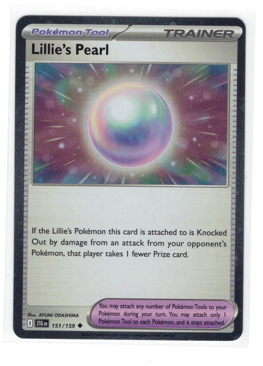 Pokemon Journey Together - 151/159 Lillie's Pearl - Cosmos Holo