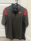 Nike Men’s Size L Short Sleeve Jacket Official Nfl Sideline Apparel Pewter