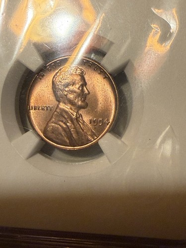 1954 P Lincoln Cent/Penny NGC 💥MS65RD💥 - Picture 3 of 4
