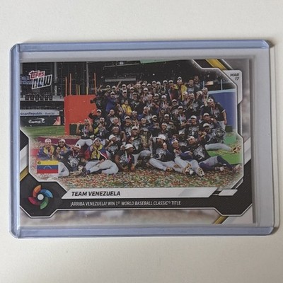 2026 Topps Now World Baseball Classic Baseball Team Venezuela Base Set #WB43