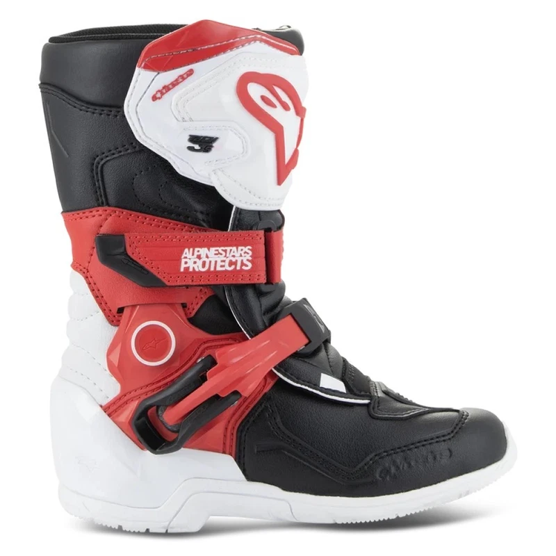 Alpinestars Tech 3S Kids White Black Bright Red, photo 7 of 7