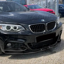 CARBON FIBER M-SPORT FRONT BUMPER SPLITTER LIP FIT 14-21 BMW F22 F23 2-SERIES