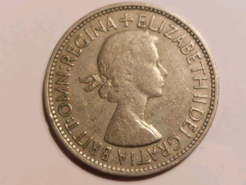 Münze Großbritannien: 2 Shilling: Queen Elizabeth II / Wappen: 1953 - Bild 2 von 2