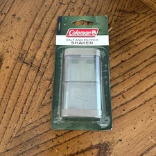 Coleman Outdoor Spill & Moisture Proof Salt & Pepper Shaker Camping RV Gear NEW