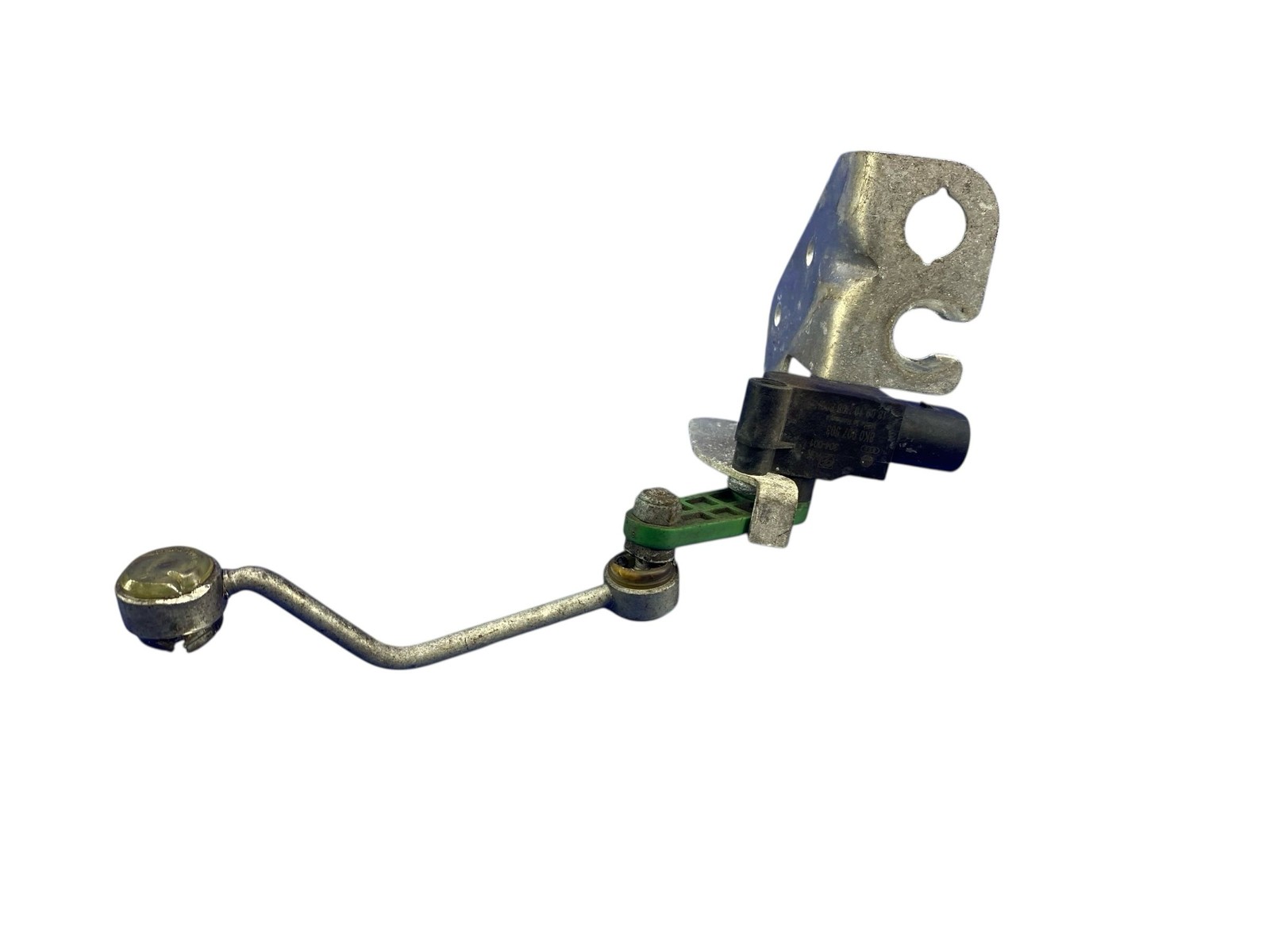 2011 AUDI R8 FRONT LEFT RIGHT HEIGHT LEVEL SENSOR BRACKET SET 420941273E
