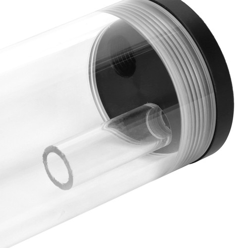 Water Cooling Tank Acrylic Cylindrical 3‑Hole G1/4 Thread Reservoir Computer FY - Afbeelding 20 van 23