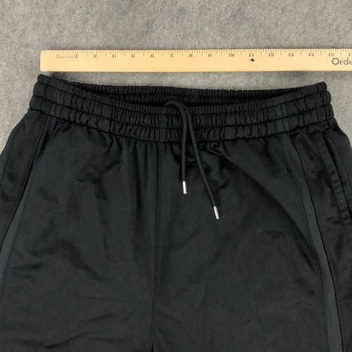 Air Jordan Mens Sweatpants XL Black High Rise Drawstring Zip Ankles Basketball - Picture 9 of 12