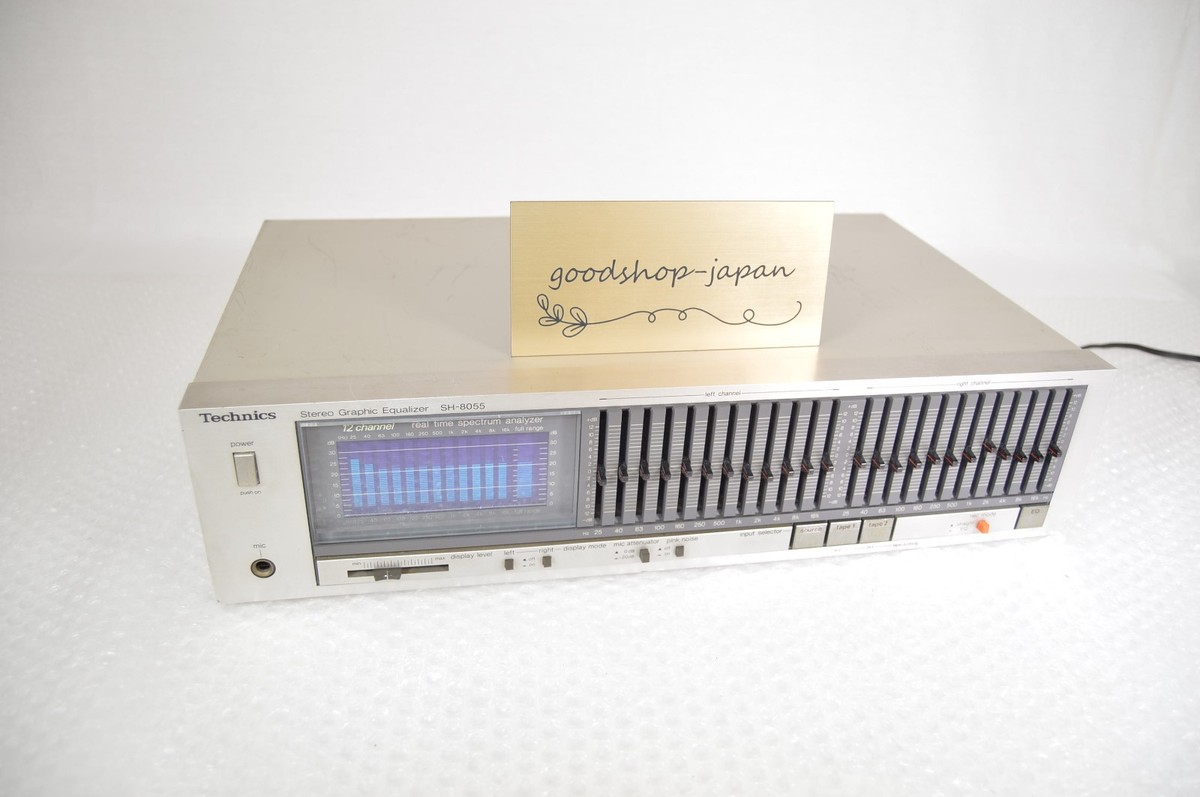 その他 Technics SH-8055 Technics SH 8055 Stereo Graphic Equalizer 12 Band/CH Vintage