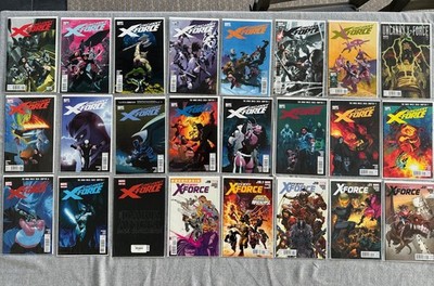 2010 Uncanny X-Force 1 2 3 4 5-22 Remender Run Opena Ribic Lot of 24 1st Print