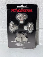Winchester 363028 Metal Trigger Lock 3-Pack Firearm Safety Device TRIG LK-WIN