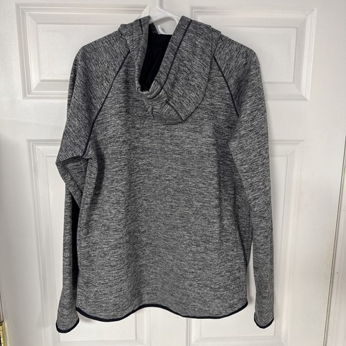 Sudadera con capucha Under Armour para mujer grande manga larga gris pulóver - Imagen 6 de 6
