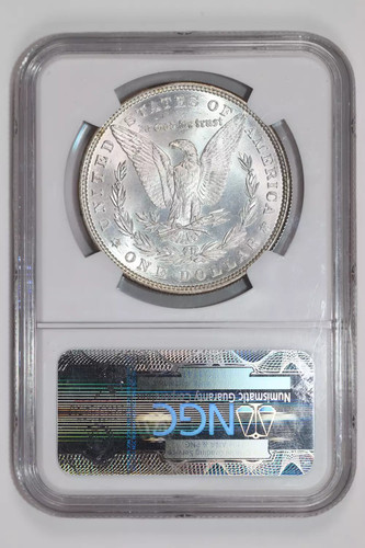 1879 MORGAN DOLLAR NGC MS63 - Picture 2 of 2