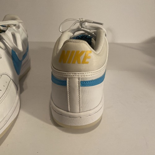 Nike Sky Force 3/4 White / Blue Fury CT8448-101 Size 11 - Picture 6 of 17