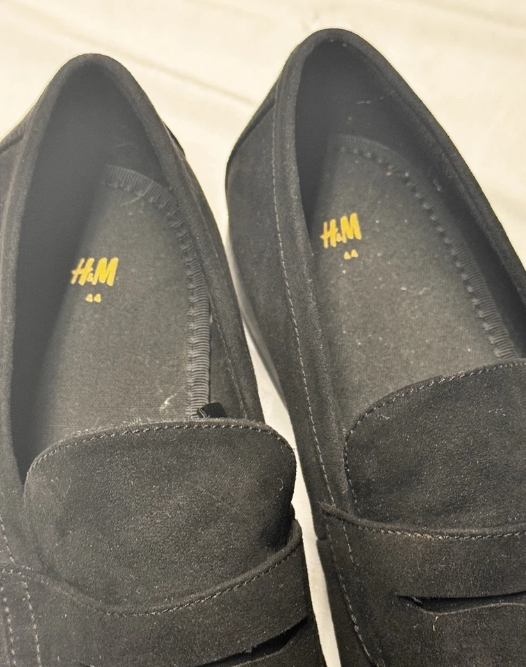 Черные лоферы H&M — мужские размер 10,5 - Изображение 3 из 4