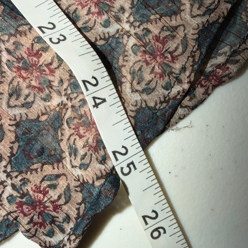 Zara Damenbluse Größe M grün hellbraun transparent Knopfleiste Langarm - Bild 7 von 7