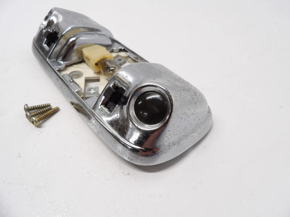 Lámpara interior luz mapa techo cúpula techo techo superior Ford F150 F250 F350 80-96 OEM PROBADO Foto 3 de 4