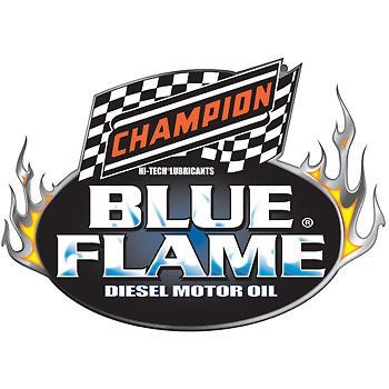 11-20 Ford 6.7L Diesel Oil Change Kit Champion SynBlend 15W-40 HP Blue Flame Oil - Picture 3 of 4