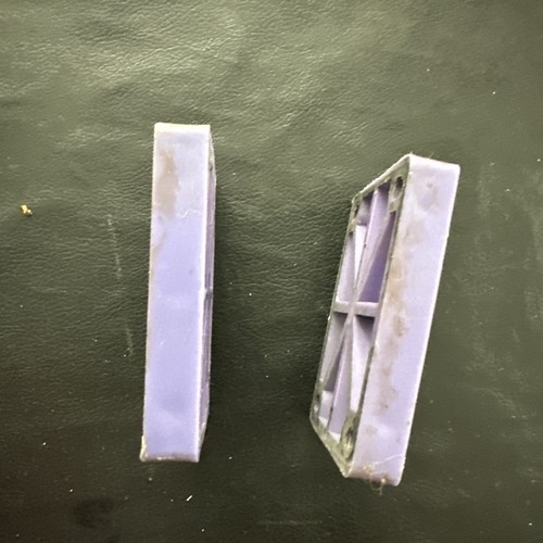 Old School Skateboard OG Riser Pads Kunststoff lila 1/2" - Bild 3 von 6
