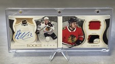 🔥ALEX DEBRINCAT 2017-18 Upper Deck The Cup Rookie Gear Auto Patch Booklet RPA🔥