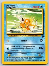 Magikarp Uncommon Base Set 2 050/130 LP+