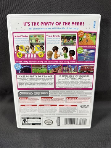 Wii Party (Nintendo Wii, 2010) - Komplett CIB Traumhafter Zustand - Bild 8 von 9