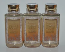3 NEW BATH & BODY WORKS SUNRISE WOODS SHOWER GEL BODY WASH ALOE VITAMIN E 10OZ