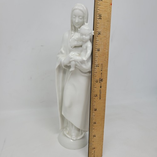 Hutschenreuther Porcelain MADONNA & CHILD Baby Jesus Lmtd Figurine Germany MINT! - Picture 2 of 8