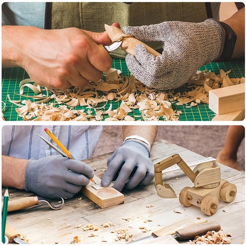 10Pcs Basswood Carving Block Natural Soft Wood Carving Block 2 Sizes🚜 - Picture 2 of 11