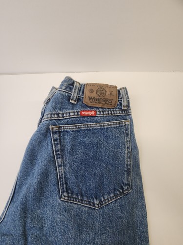 Wrangler Retro Jeans Mens 34x36 Blue Relaxed Bootcut Western Cowboy Medium Wash - Picture 8 of 9