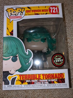 Funko Pop One Punch Man Terrible Tornado Chase Edition GITD Glow In the Dark NEW | eBay