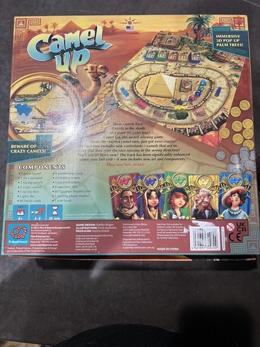 Camel Up 2021 Strategy Dice Family Board Game Incomplete For Replacement Pieces - Picture 3 of 21