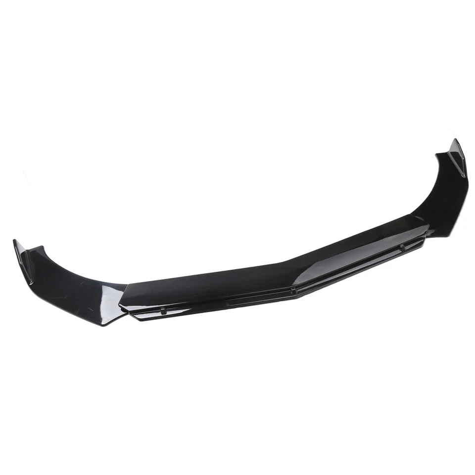 Gloss Black for Cadillac CTS ATS Front Bumper Lip Spoiler Splitter + Side Skirt Foto 3 de 4