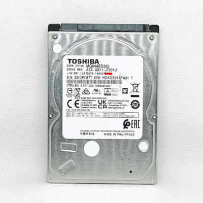 Seagate Toshiba HDD 2000GB×4 Toshiba 2000GB 2T MQ04ABD200 SATA3.0 Interface High Speed