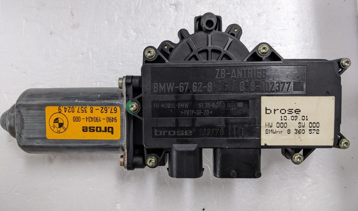 BMW 67628360572 67628360058 Front Door Window Motor | eBay BMW 67628360572 67628360058 Front Door Window Motor | eBay
